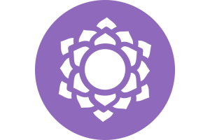 7. Korunní čakra (Sahasrara)